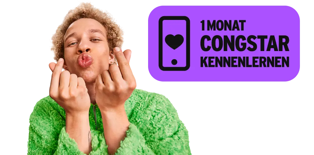 1 Monat congstar kennenlernen